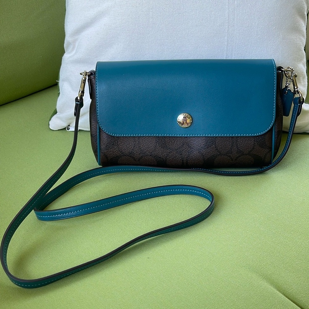 Reversible Coach Crossbody/Clutch Purse